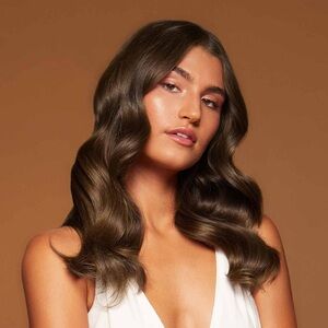 Luxy 16” Seamless Neutral Brown Clip-Ins (160g)